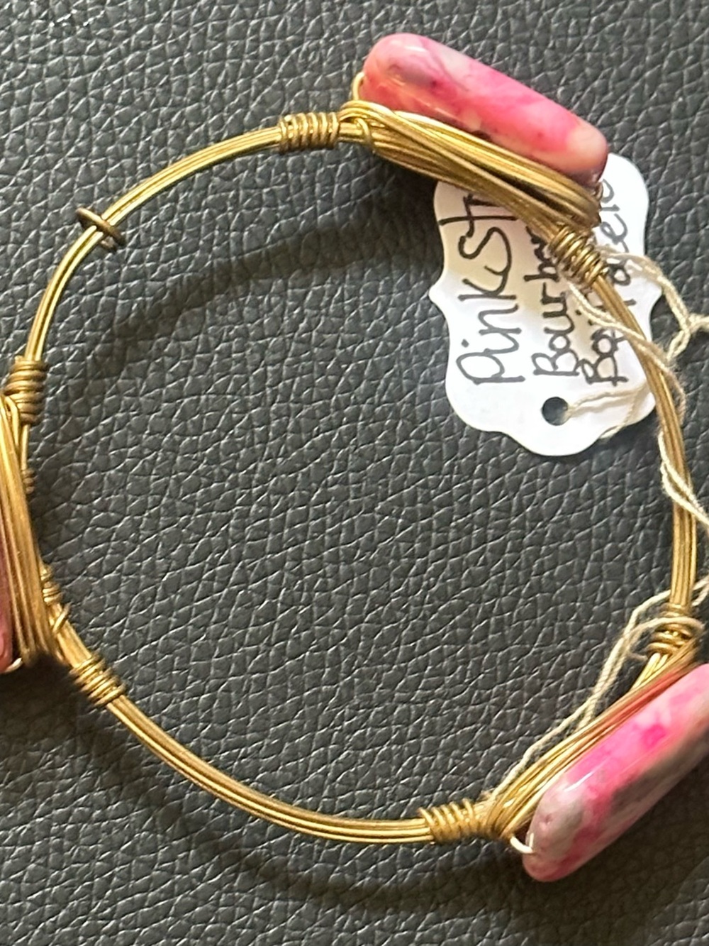 Bourbon & Bowties Bangle Stone Accents